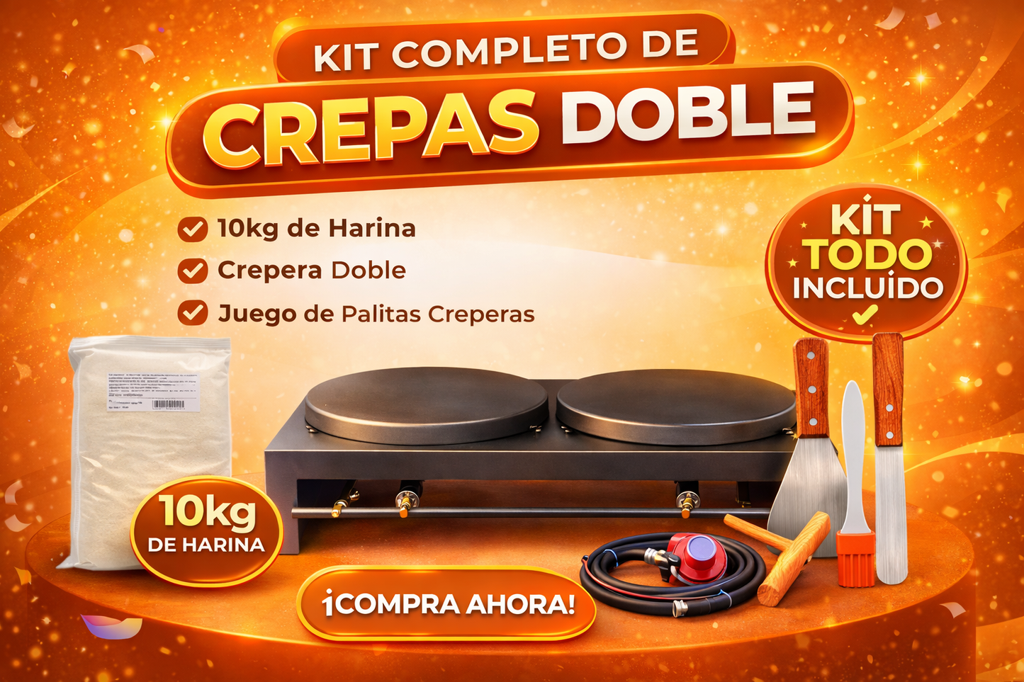 KIT CREPERA DOBLE