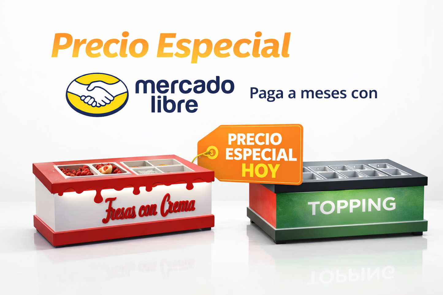 Barra + Barra Mesa/Topping MercadoCredito a Meses