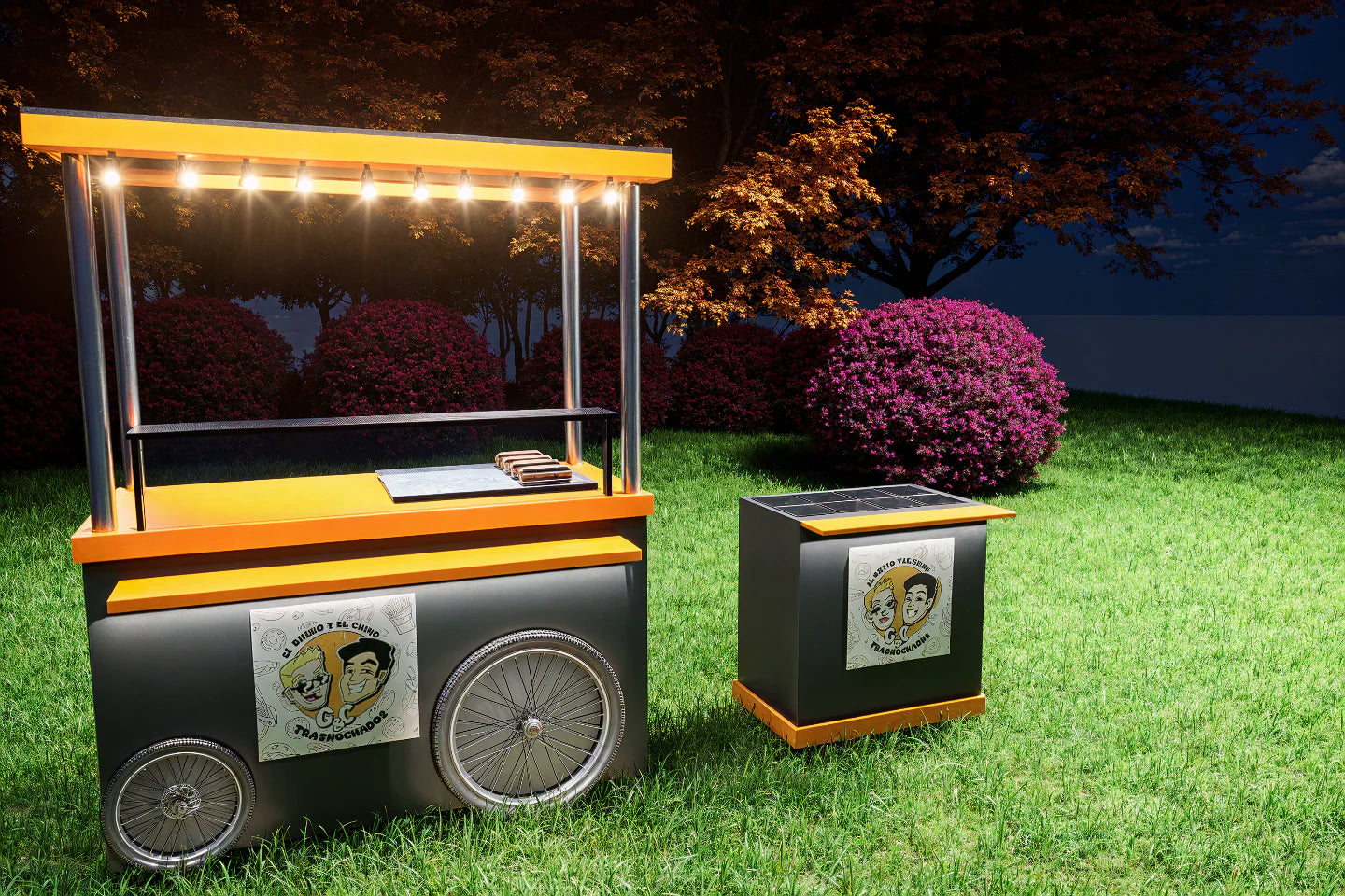 Carritos con Plancha